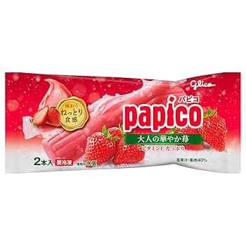 Amazon.co.jp: Glico Papico Adult Ornate Strawberries, Frozen